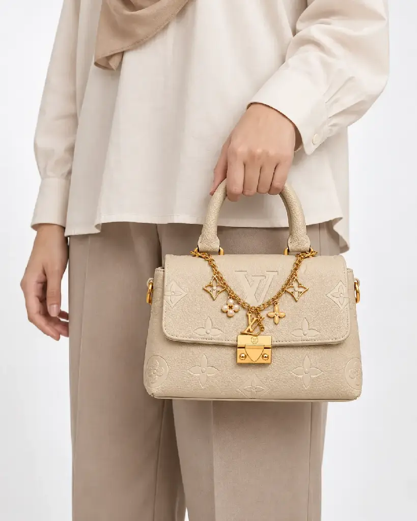 Oriana Women’s Embossed Faux Leather Top-Handle and Crossbody Bag