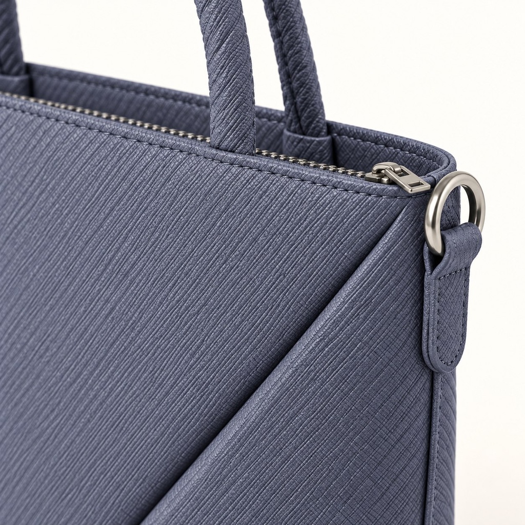 Women's Mini Woven Fabric Top-Handle Bag with Scarf and Crossbody Strap