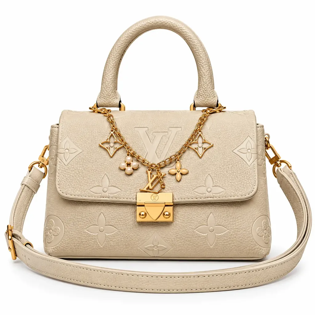 Oriana Women’s Embossed Faux Leather Top-Handle and Crossbody Bag