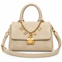 Oriana Women’s Embossed Faux Leather Top-Handle and Crossbody Bag