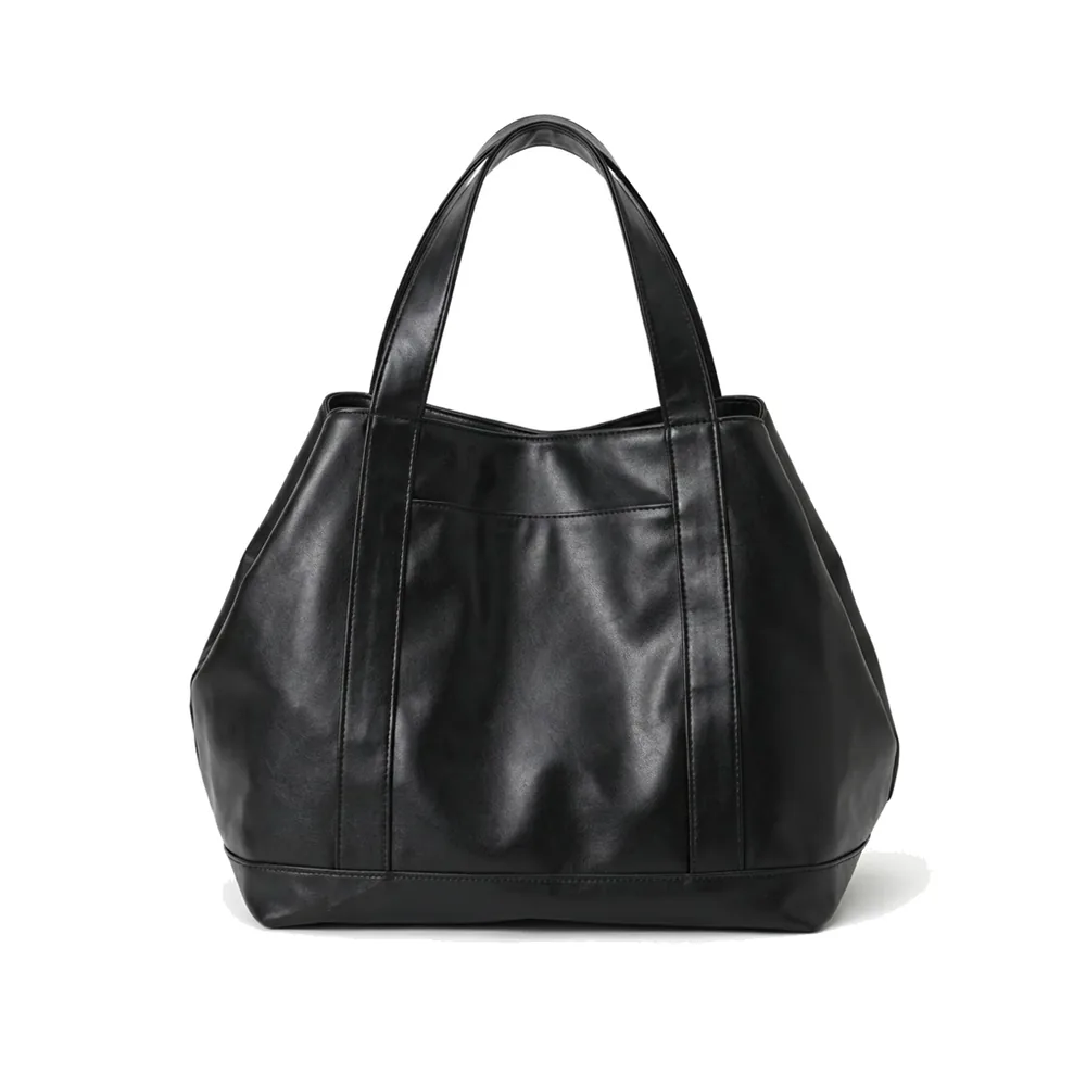 Extra Large Soft Shopper Tote Bag, Fits 15.6" Laptop