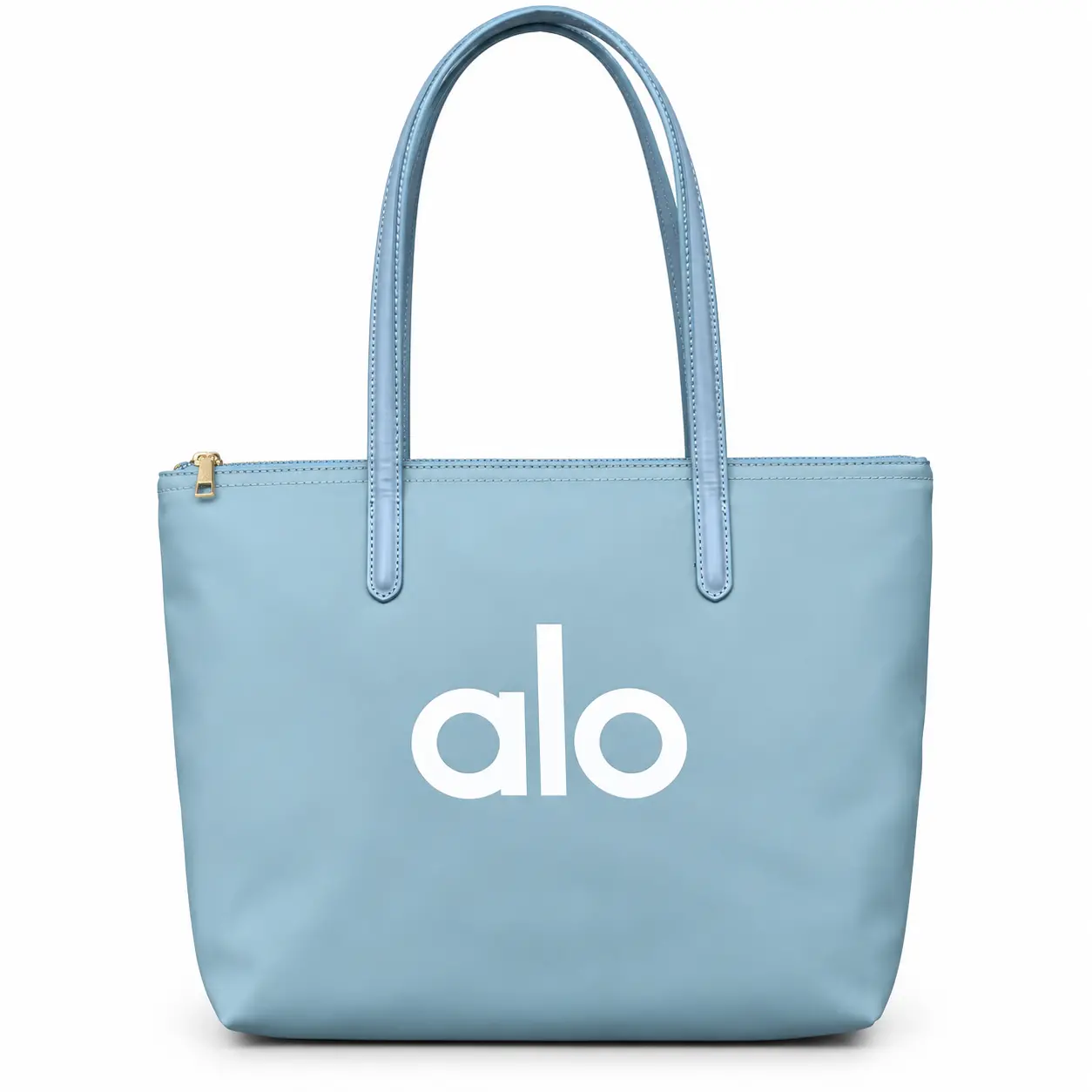 Women's Water-Resistant Polyester Tote Bag with Zip Closure